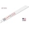 Gator Reciprocating Saw Blade, 8 in x 3/4 in x 18 TPI, Tough Duty Metal Cutting, 25PK 12021-25 - alternate 1
